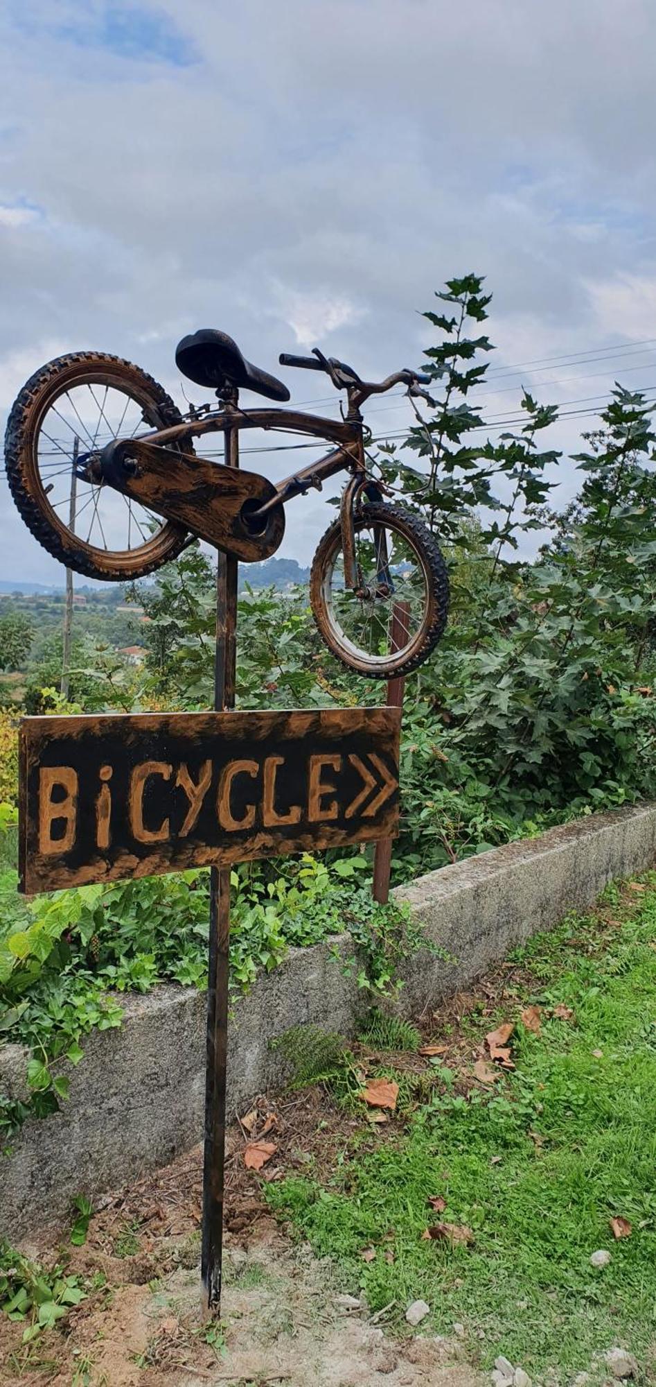 Villa Bicycle House Felgueiras Esterno foto